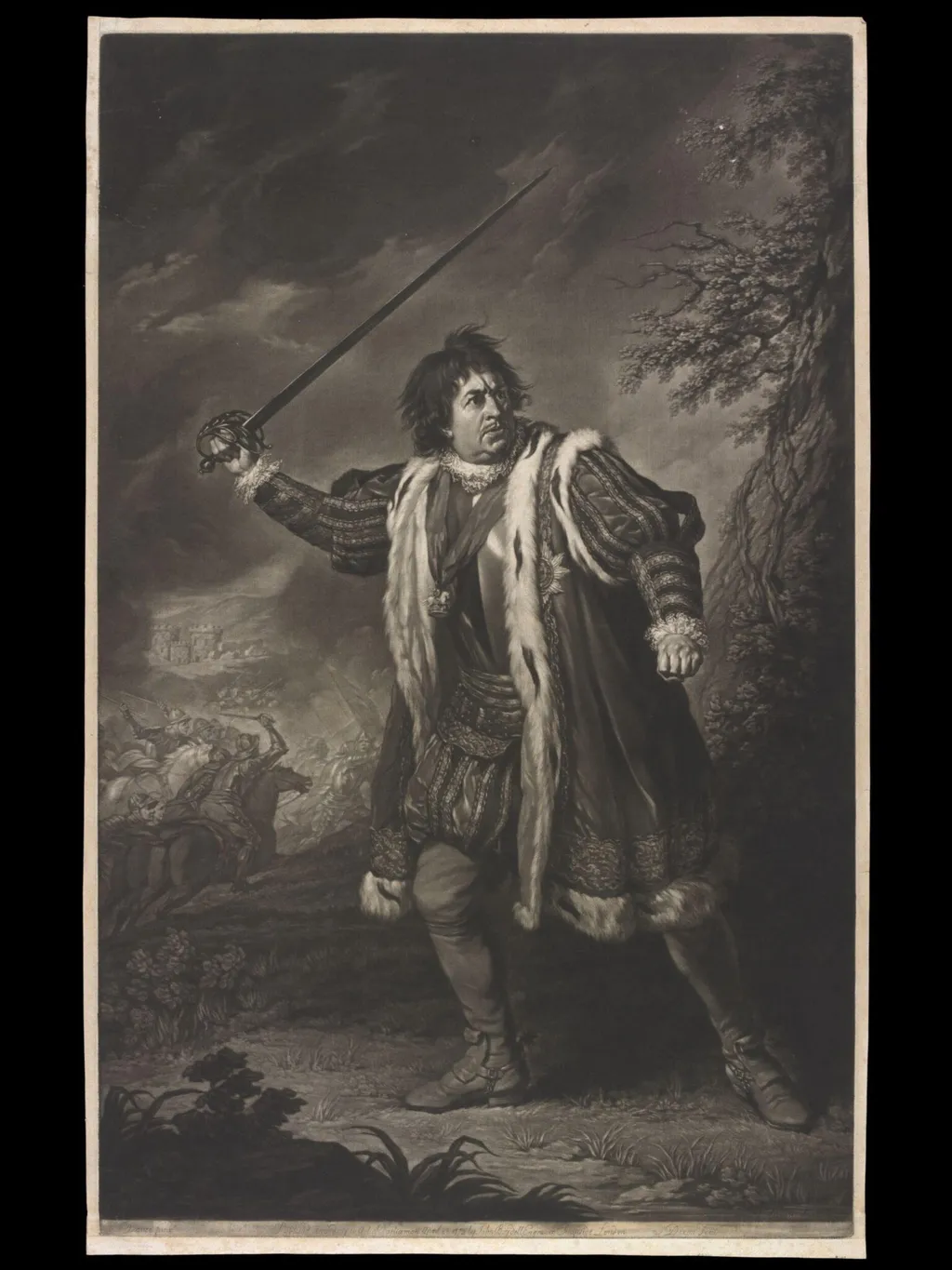 H Beard Print Collection, by Nathaniel Dance, 28