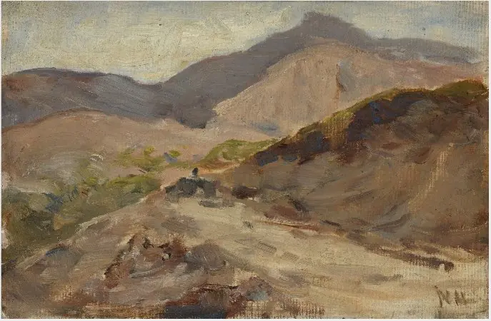 A Landscape, South of France, by Nathaniel Hone the Younger