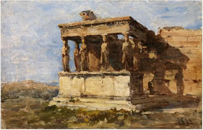 Caryatids, by Nathaniel Hone the Younger