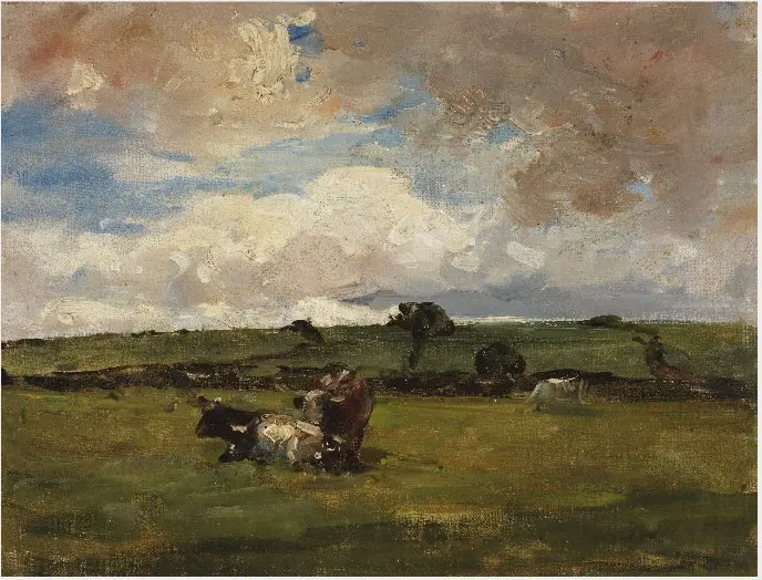 Pastures, a Cloudy Day, by Nathaniel Hone the Younger