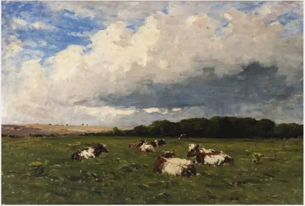 Pastures at Malahide, by Nathaniel Hone the Younger