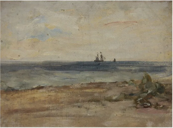 Sails on the Skyline, by Nathaniel Hone the Younger, unspecified, 1881