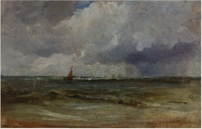 Sea and Clouds, by Nathaniel Hone the Younger