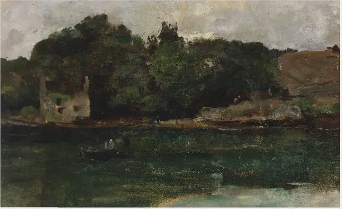 The House by the River, by Nathaniel Hone the Younger