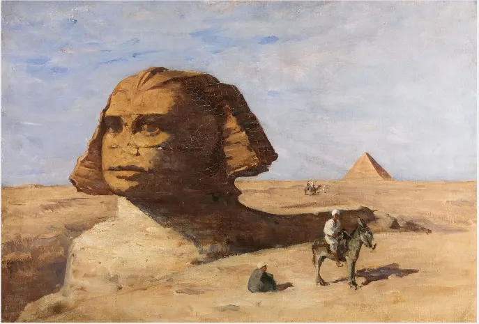 The Sphinx, by Nathaniel Hone the Younger, oil, 1896