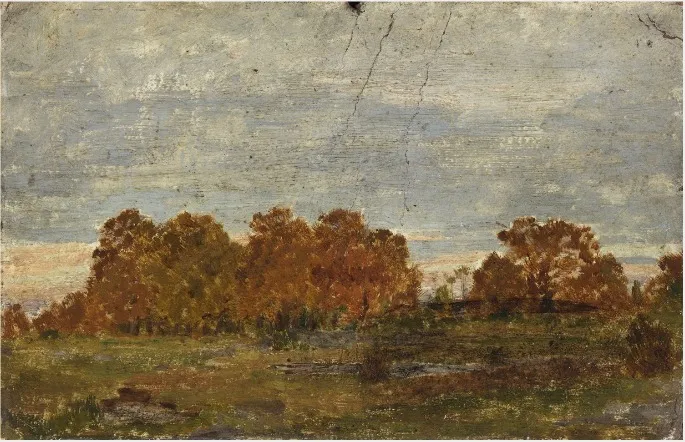 Trees, by Nathaniel Hone the Younger, unspecified, 1881
