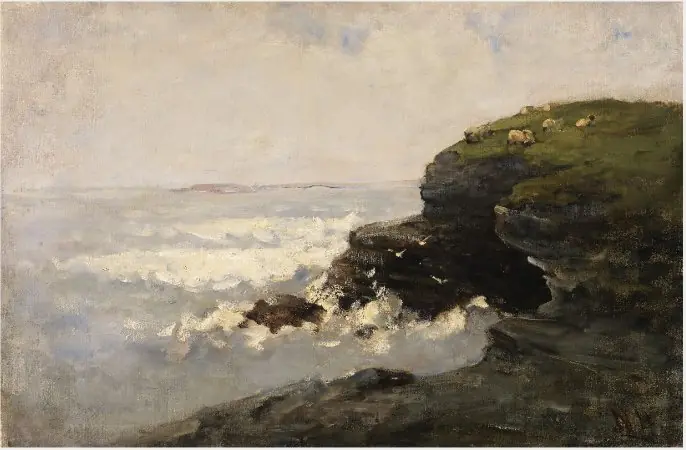 View of the Coast , County Clare, by Nathaniel Hone the Younger
