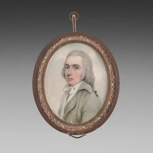 Portrait of a Man, by Nathaniel Plimer