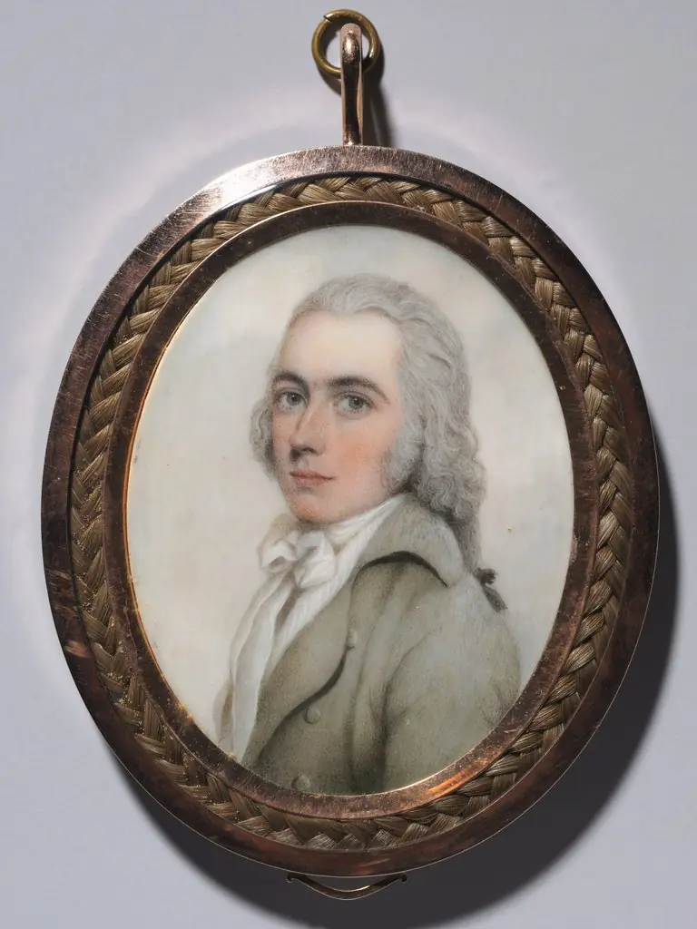 Portrait of a Man, by Nathaniel Plimer
