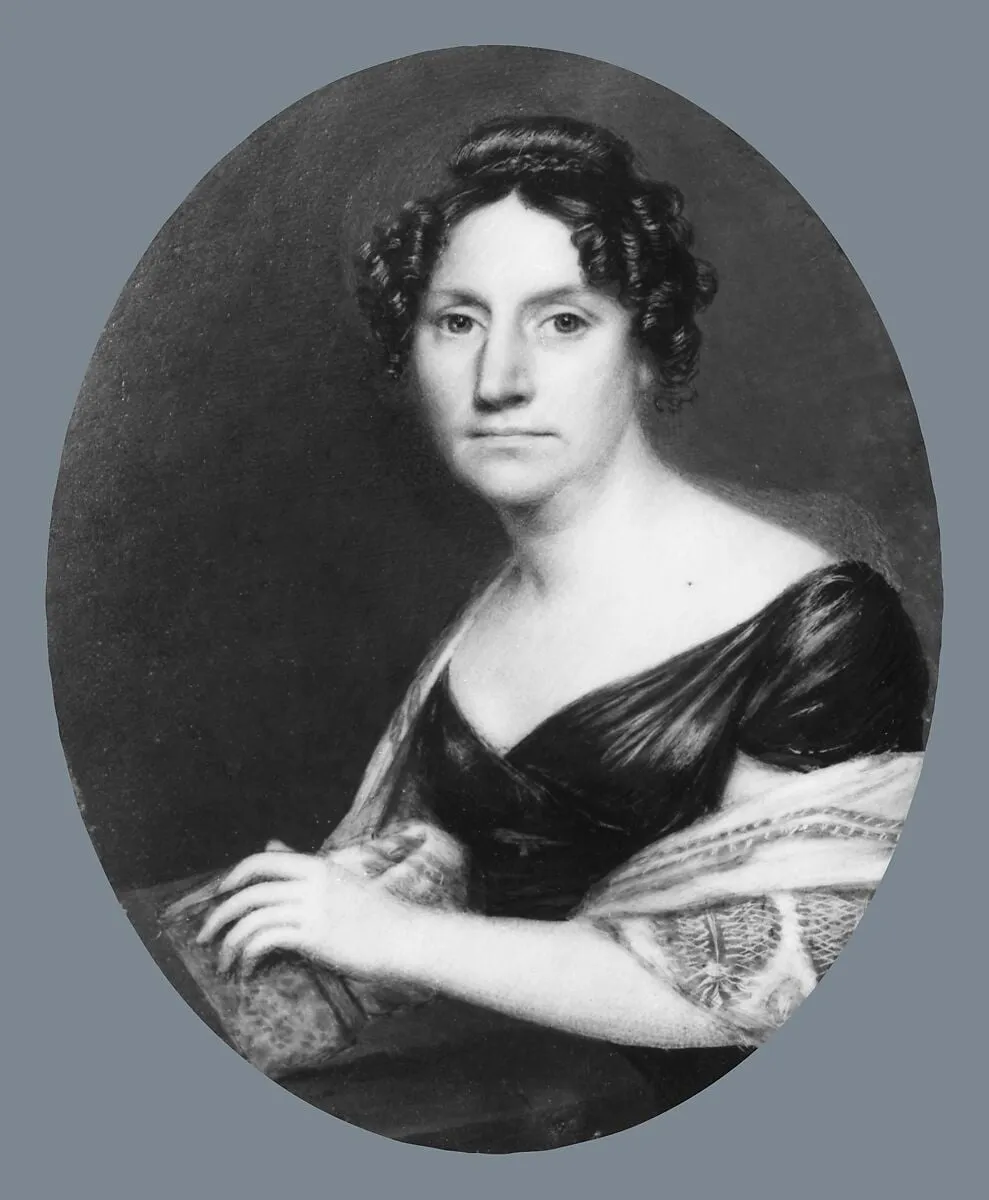 Portrait of a Lady, by Nathaniel Rogers, watercolor, 1820