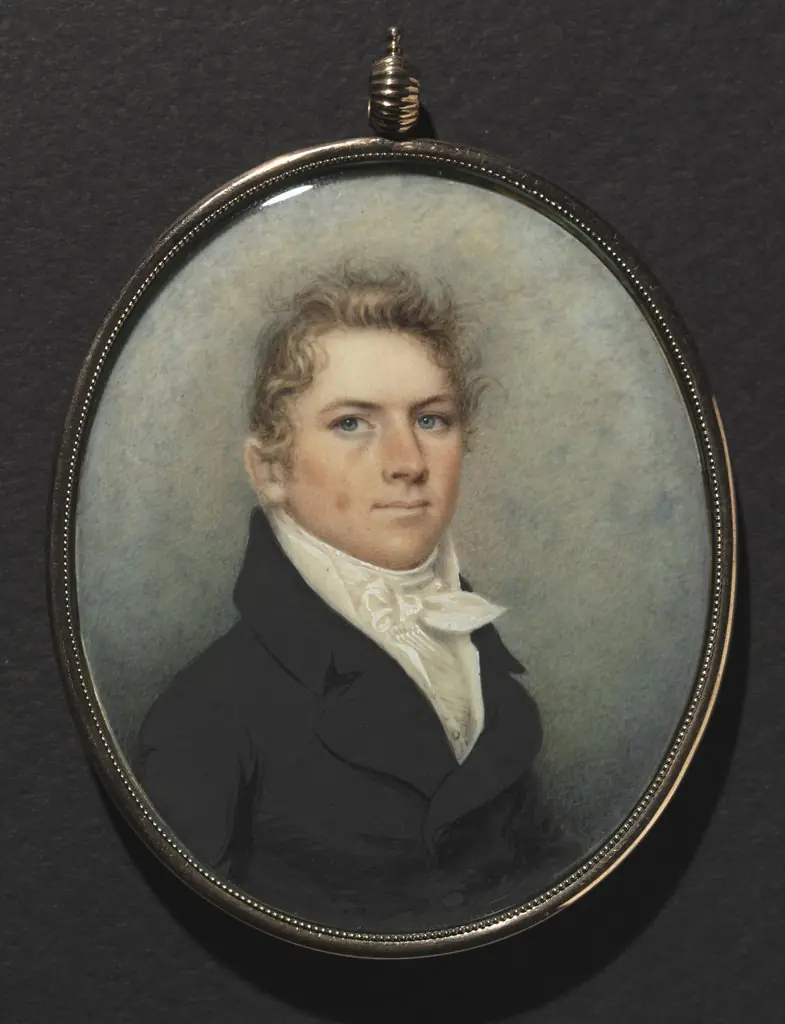 Portrait of a Man, by Nathaniel Rogers