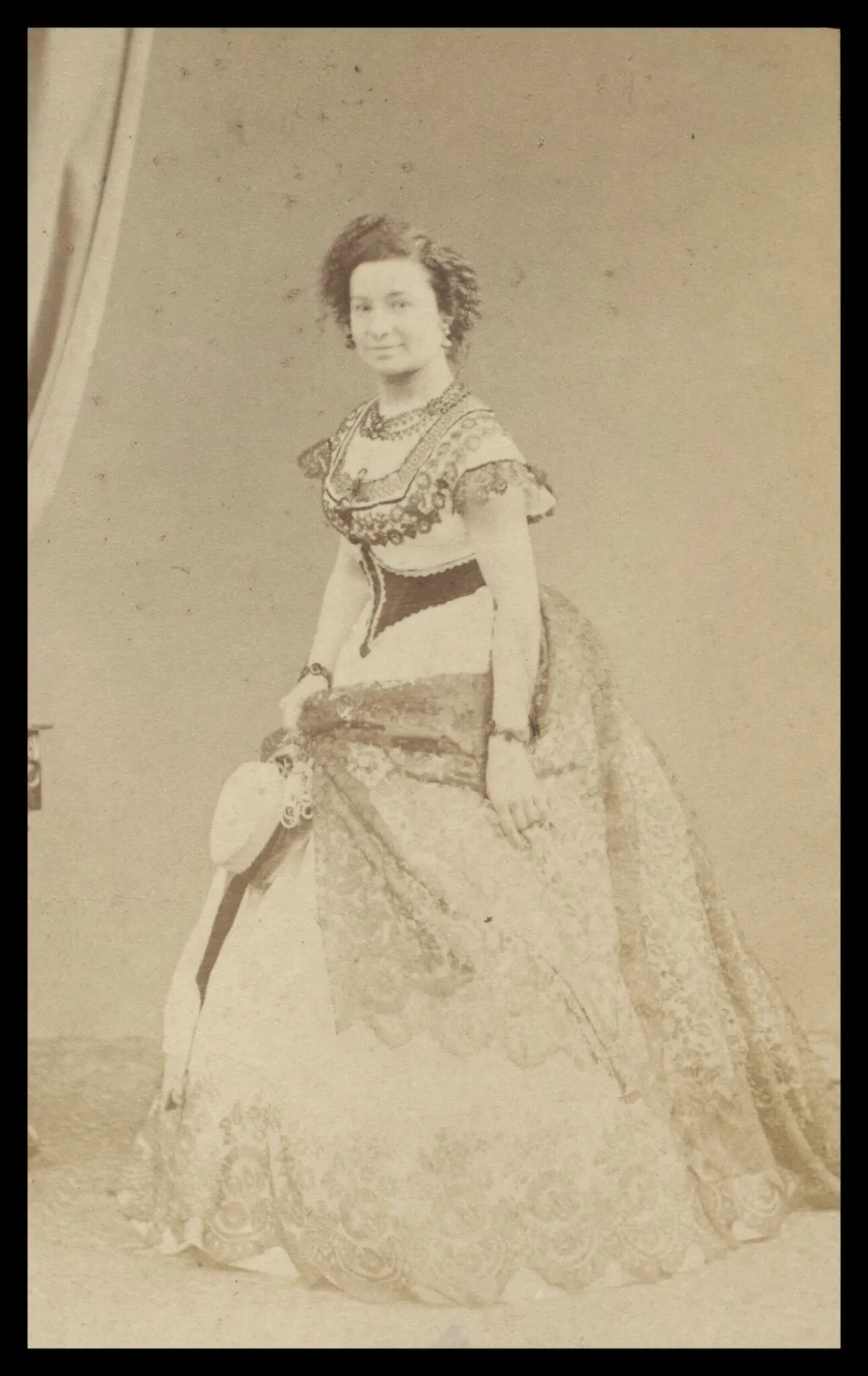Guy Little Theatrical Photograph, by Naudin, photographic, 1850