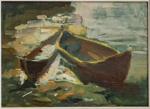 Bărci la mal, by Nebert Carol