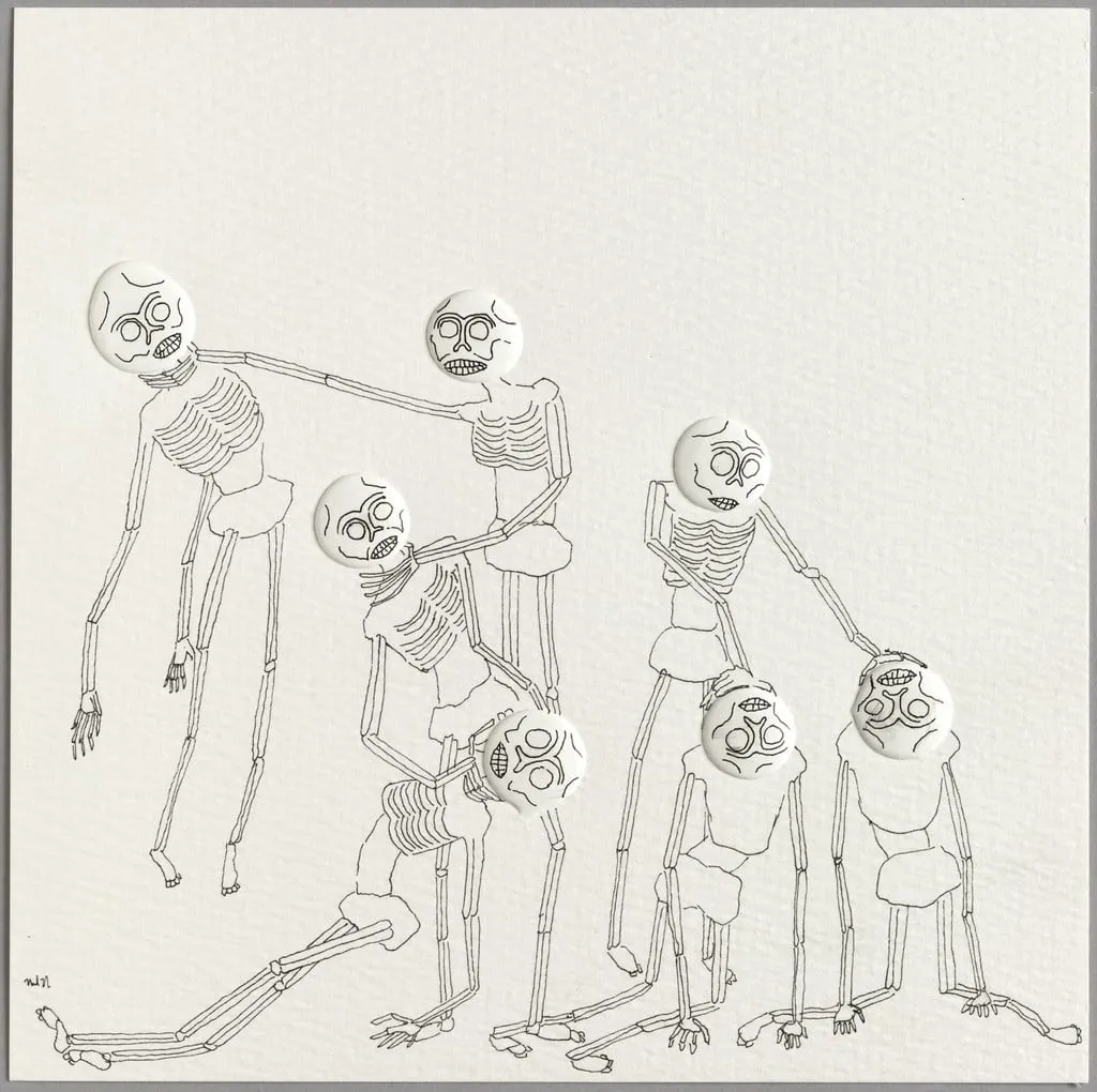 Untitled, by Neil Farber, gouache, 2003