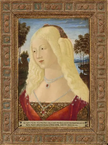 Portrait of a Lady, by Neroccio de' Landi