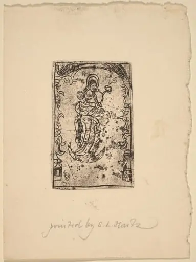 Madonna and Child, by Netherlandish 15th Century