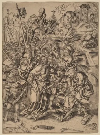 The Betrayal, by Netherlandish 15th Century