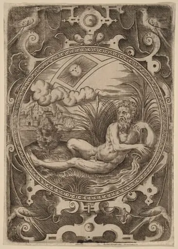 Cebren (The River God), by Netherlandish 16th Century