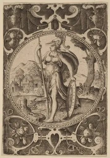 Minerva, by Netherlandish 16th Century