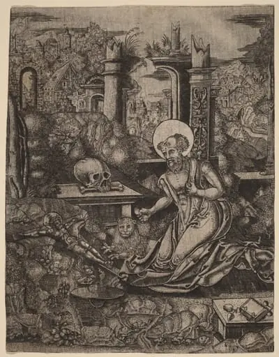 Saint Jerome, by Netherlandish 16th Century
