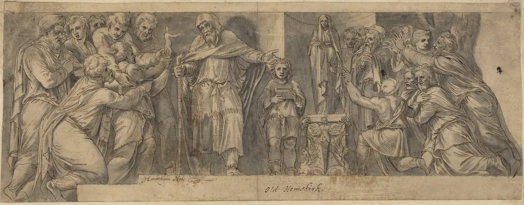 Scene from Ancient History, by Netherlandish 16th Century, ink, 1501