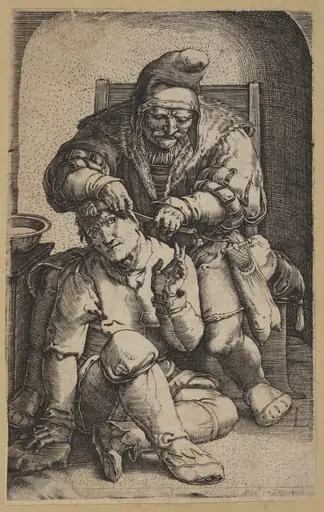 The Surgeon [reverse copy], by Netherlandish 16th Century