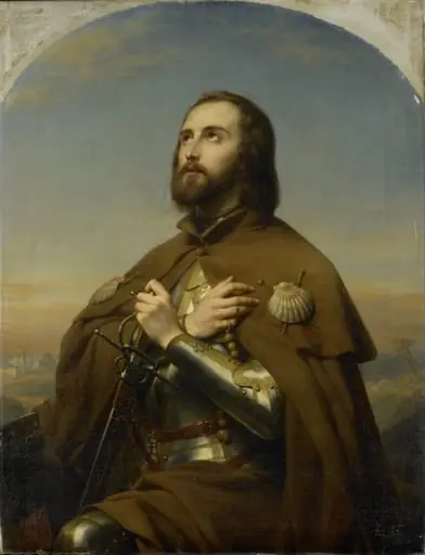 Eberhard (1445-96), Duke of Würtemberg, as a Pilgrim in the Holy Land, by Nicaise De Keyser