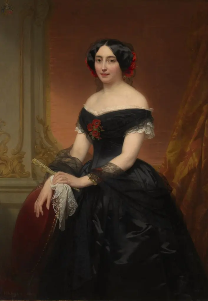 Madame Mols-de Brialmont, by Nicaise De Keyser