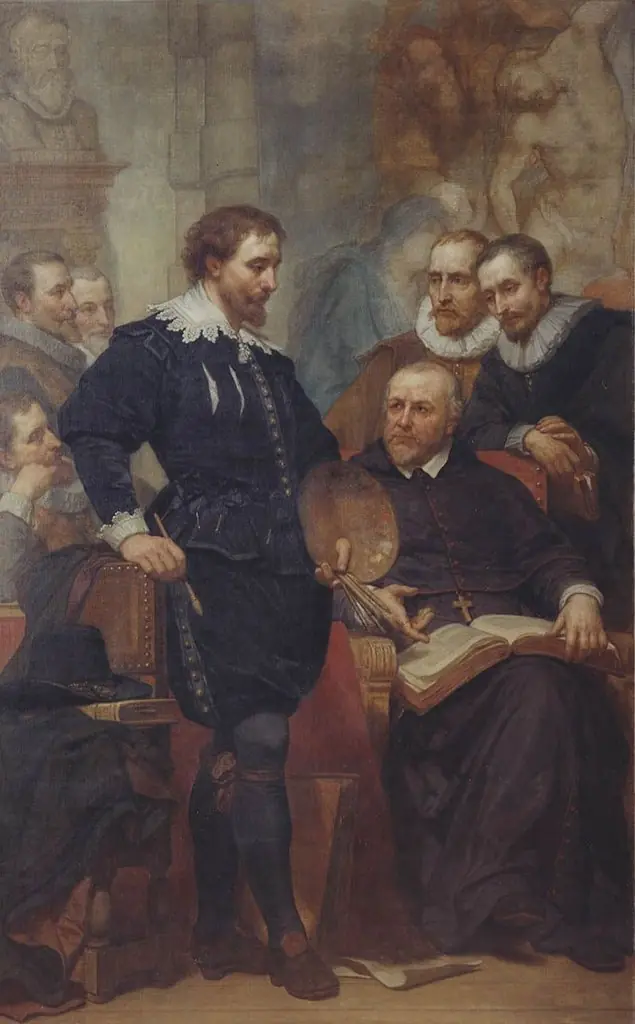 Peter Paul Rubens in his Studio, by Nicaise De Keyser