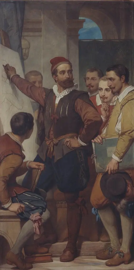 The Painter Denys Calvaert in Bologna, by Nicaise De Keyser