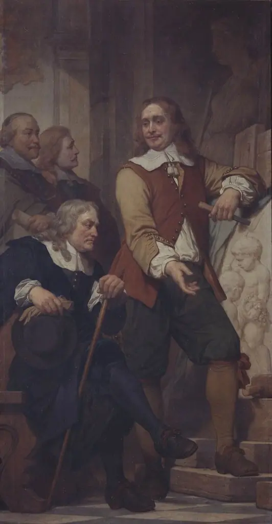 The Sculptor Artus Quellinus I in Amsterdam, by Nicaise De Keyser