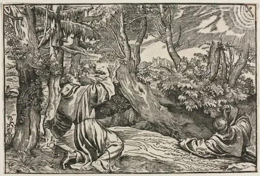 Saint Francis Receiving the Stigmata, by Niccolo Boldrini