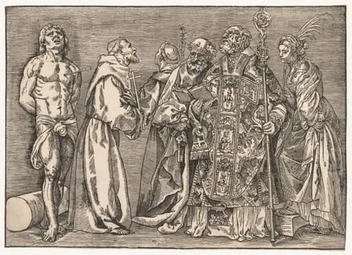 The Six Saints, by Niccolo Boldrini