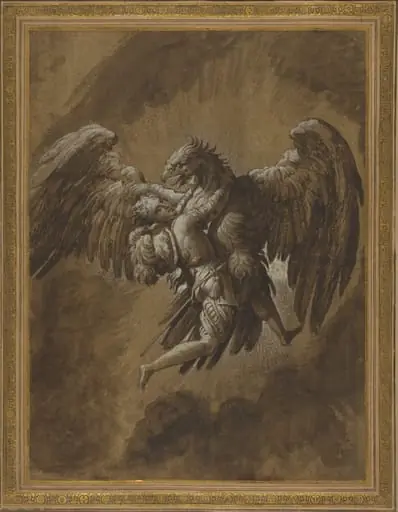 The Rape of Ganymede, by Niccolò dell' Abate