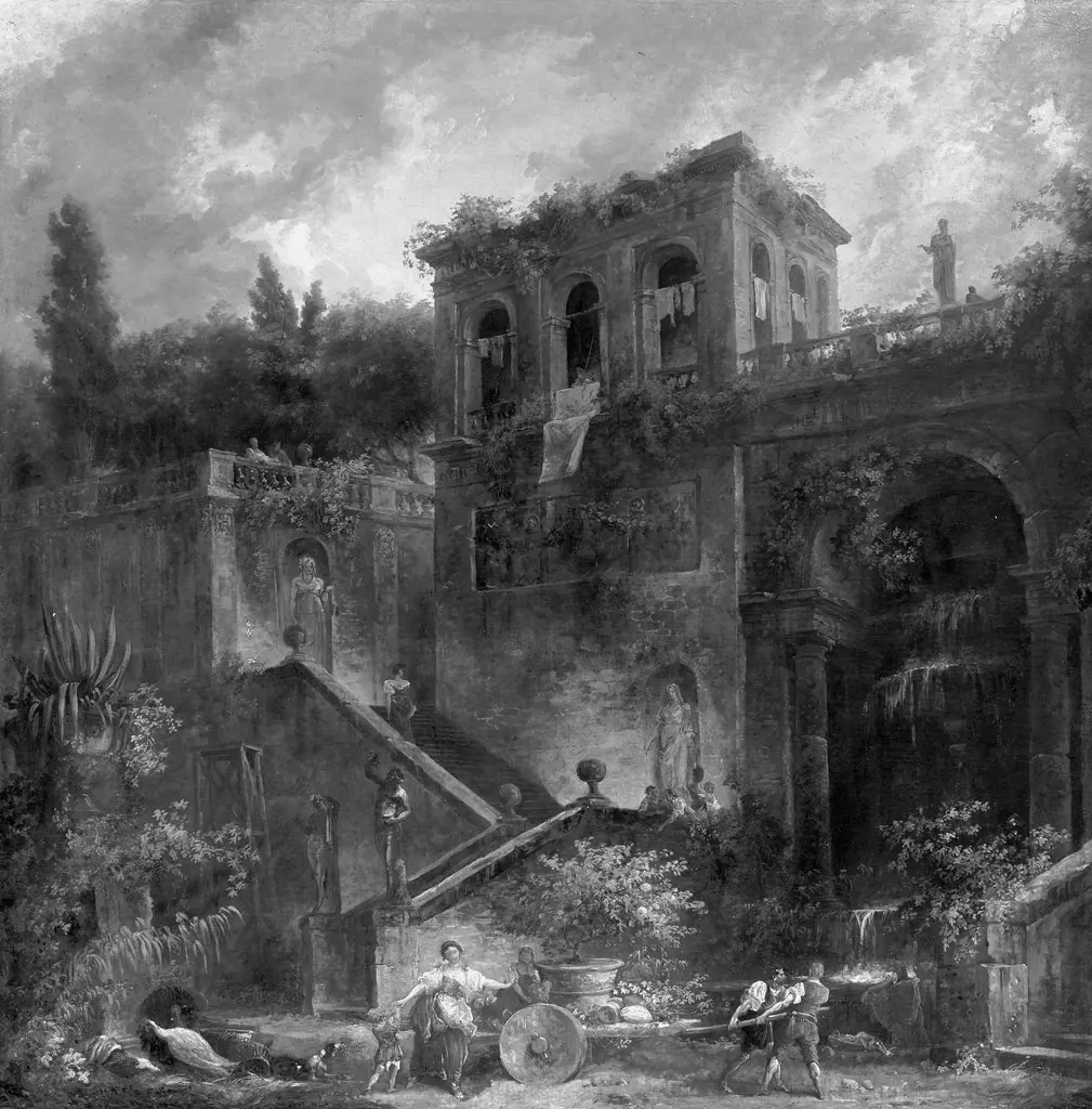 Ascent to the Farnese Gardens on the Palatine