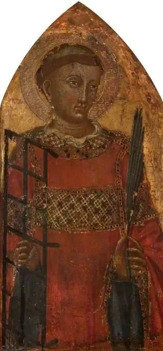 Saint Lawrence, by Niccolò di Buonaccorso