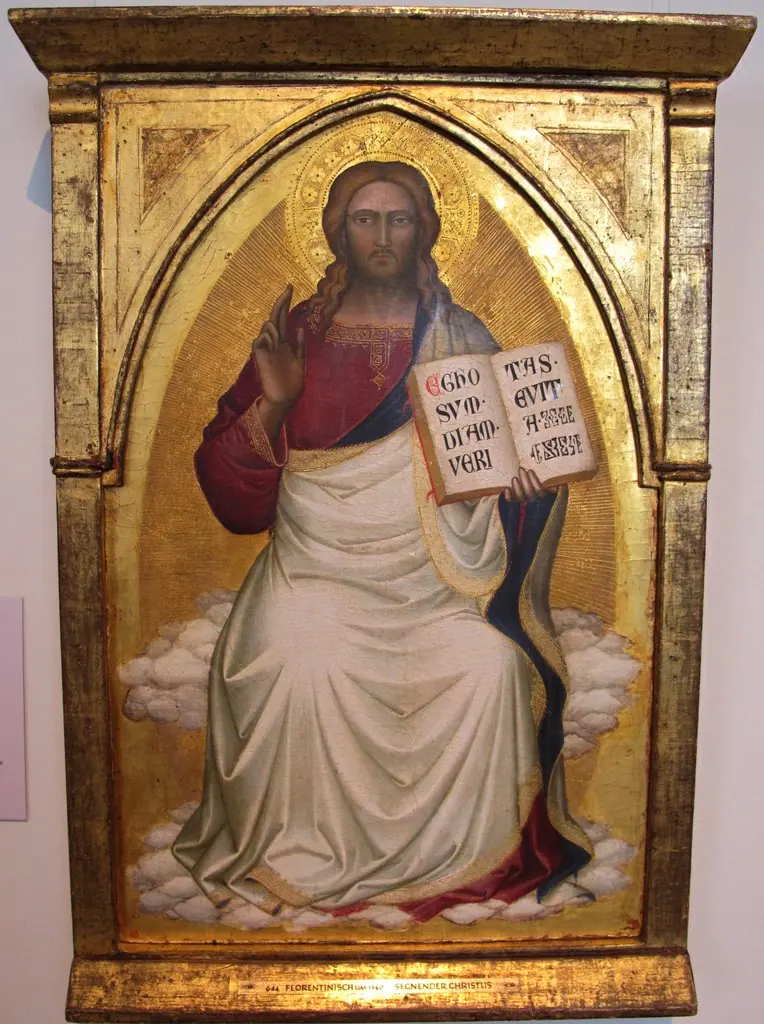 Christ enthroned, by Niccolò di Pietro