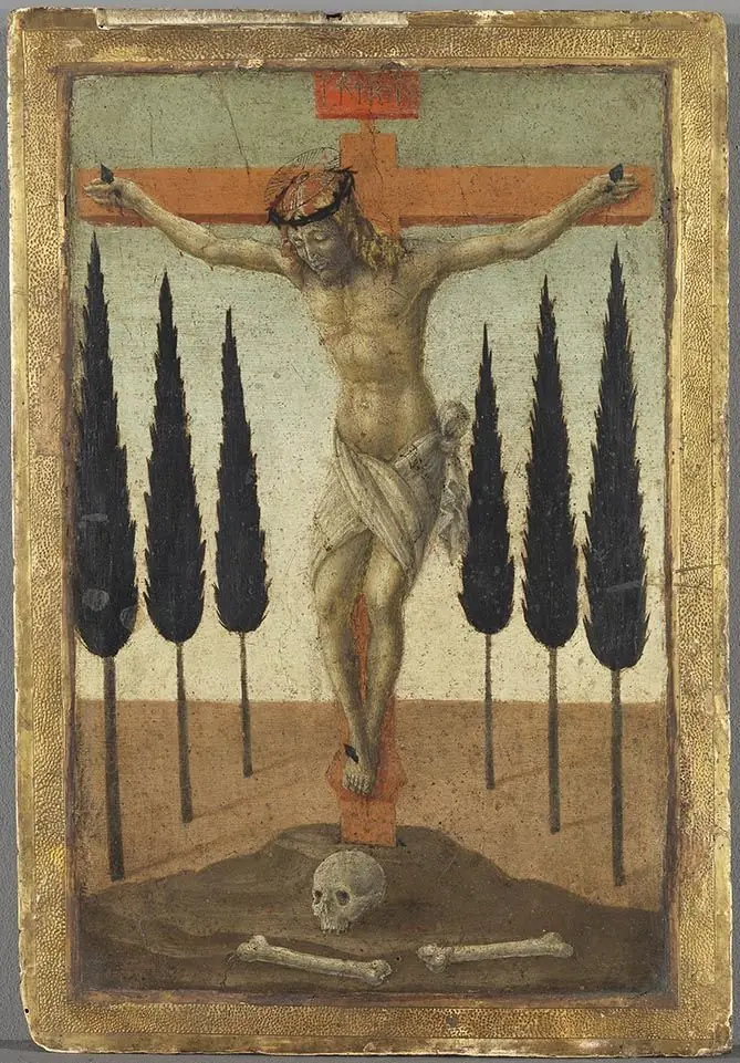 Christus aan het kruis, by Niccolò di Pietro