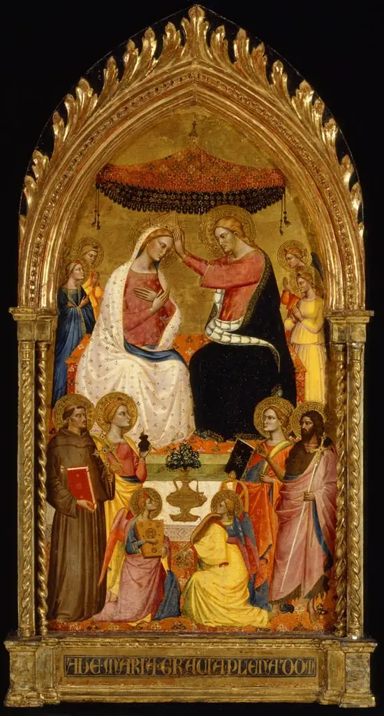 Coronation of Mary, by Niccolò di Pietro