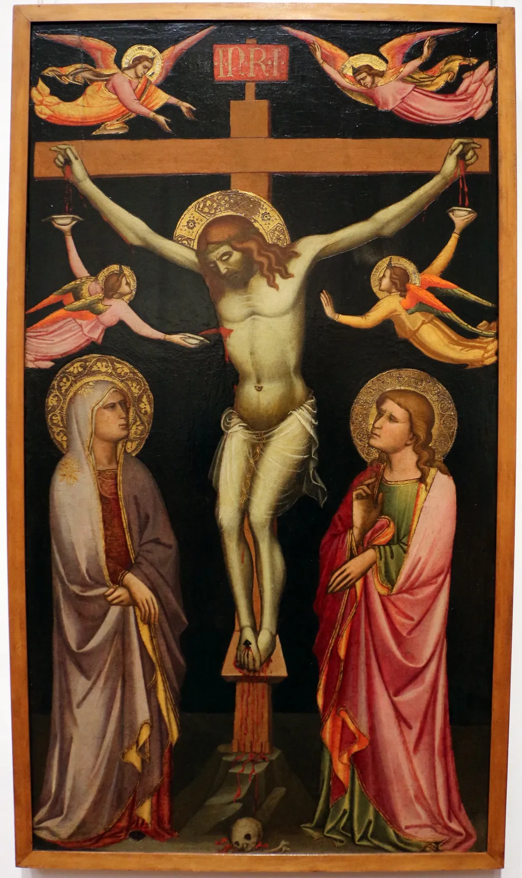 Crucifixion, by Niccolò di Pietro, tempera, 1396