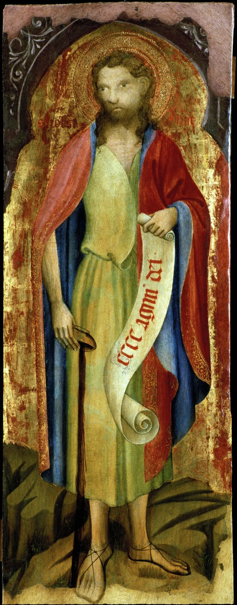 Saint John the Baptist, by Niccolò di Pietro, unspecified, 1401