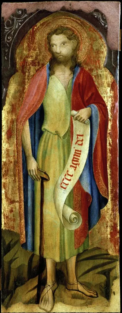 Saint John the Baptist, by Niccolò di Pietro