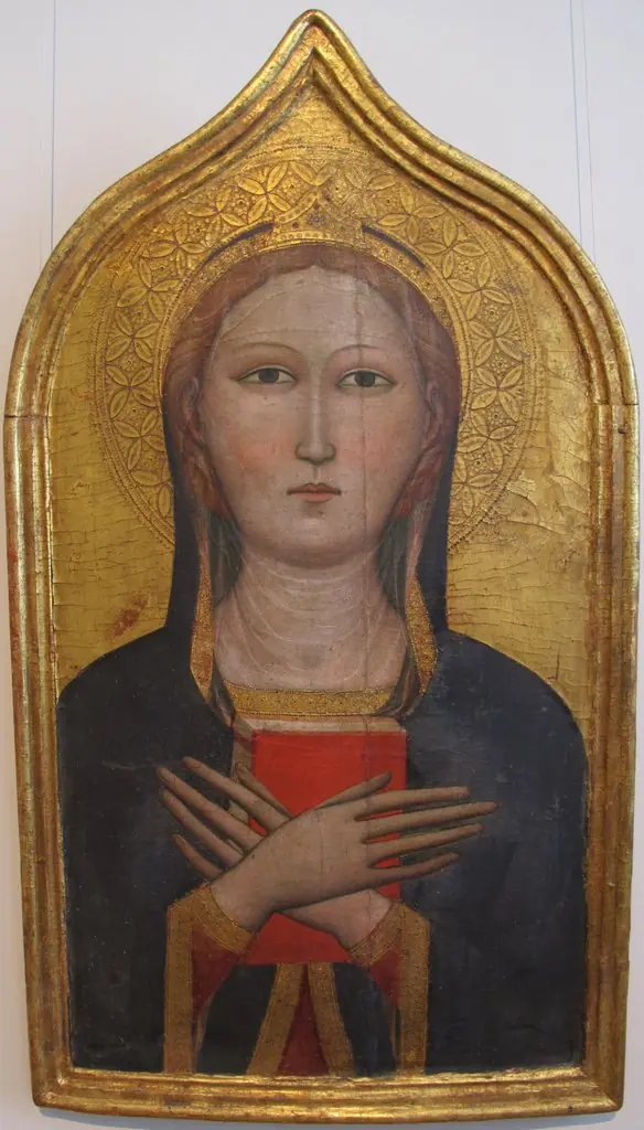 Virgin Annunciate, by Niccolò di Pietro
