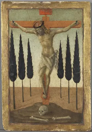 Christus aan het kruis, by Niccolò di Pietro Gerini