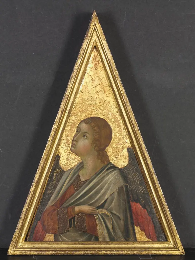 Pinnacle with Angel, by Niccolò di Segna