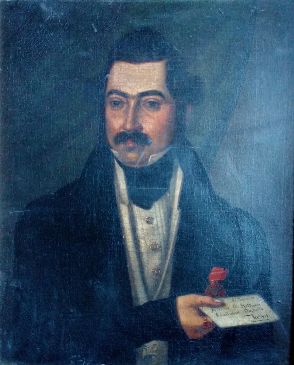 Hatmanul Anastasie Bașotă, by Niccolo Livaditti, 1830