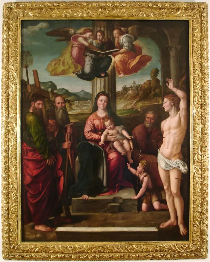 Santa Conversación, by Niccolò Pisano