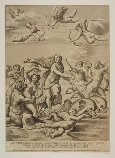 The Triumph of Galatea, by Nicholas Dorigny