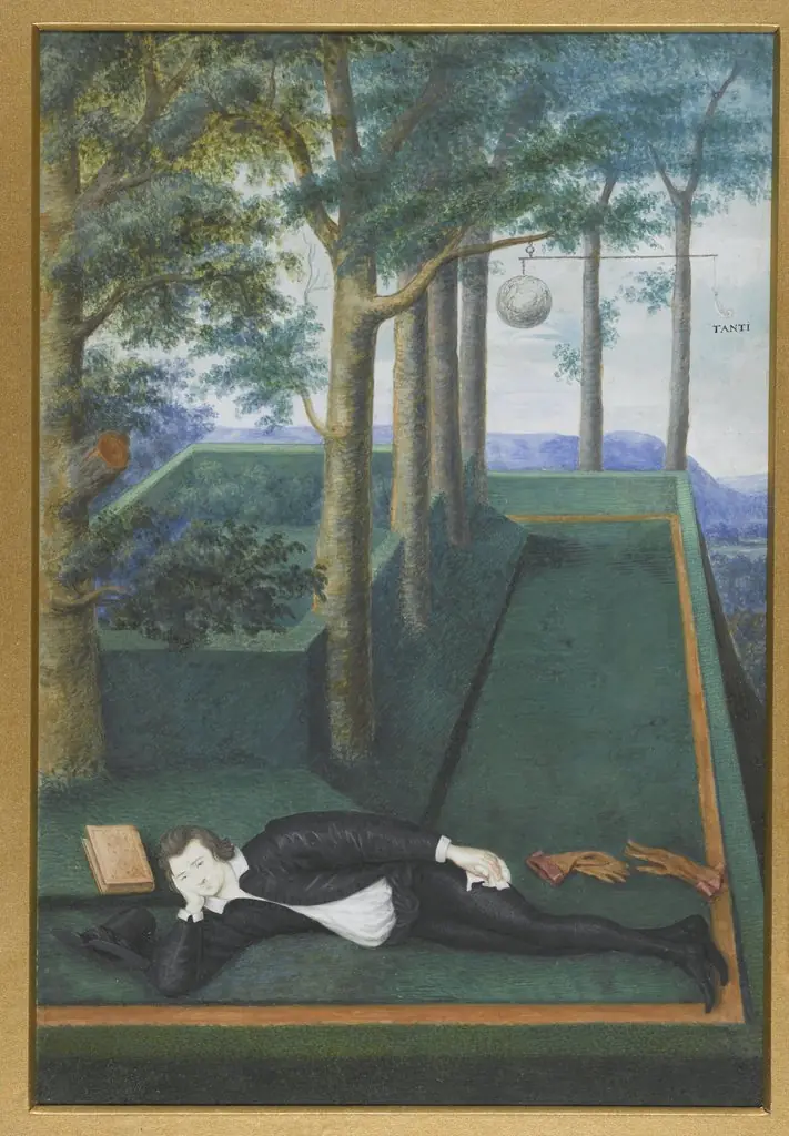 Henry Percy, 9th Earl of Northumberland, by Nicholas Hilliard