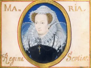 Mary, Queen of Scots, by Nicholas Hilliard, 1590